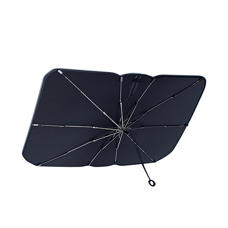 爱车屋（ICAROOM） I-5578 140*80CM 汽车拉环遮阳伞 蓝黑色（单位：把）