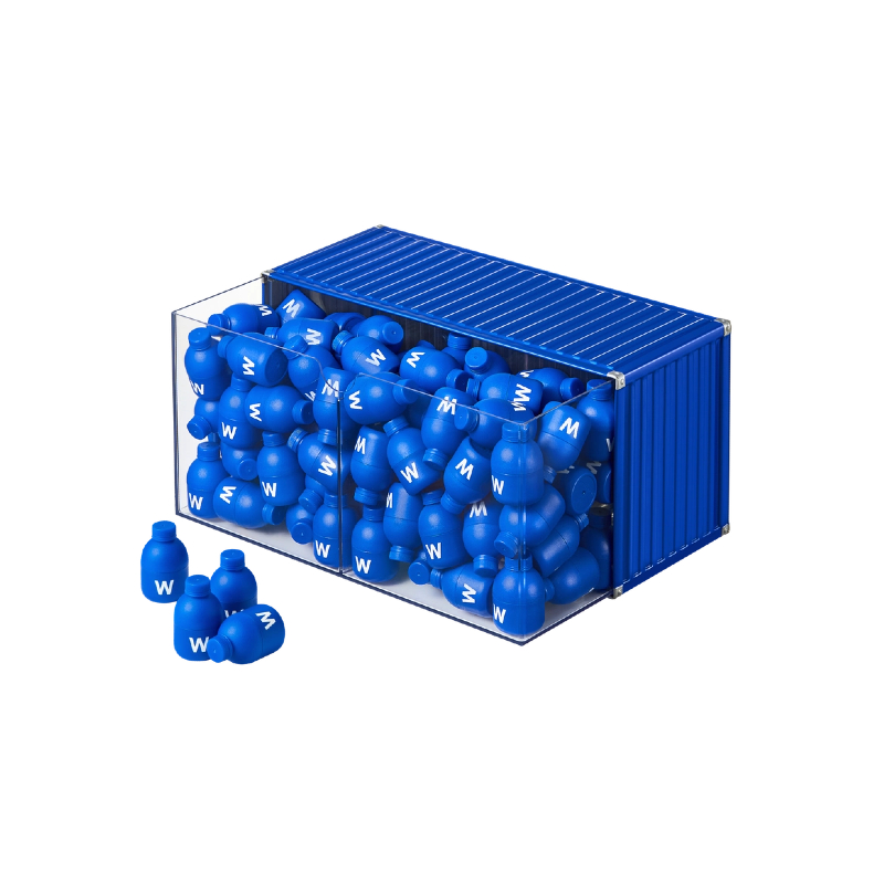 WonderLab 小蓝瓶益生菌 2g*80瓶/盒 肠道养护  宝石蓝（单位：盒）