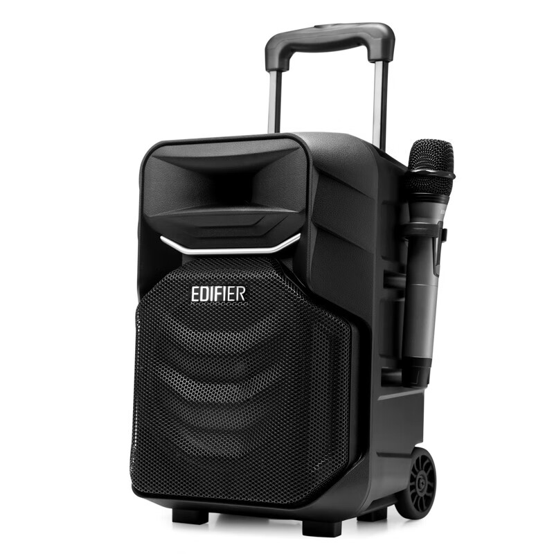 漫步者 A3-8S 8英寸 多媒体音响配话筒 黑色（单位：个）