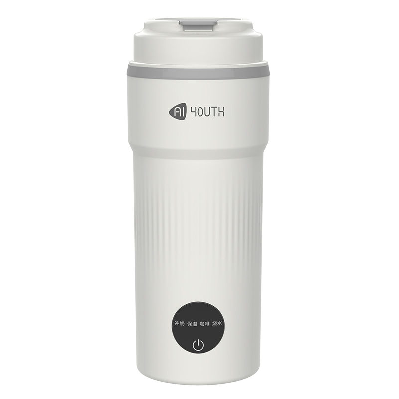 艾青春（AIYOUTH） AI-ZB01 400ML 便携式电热水杯 白色（单位：台）