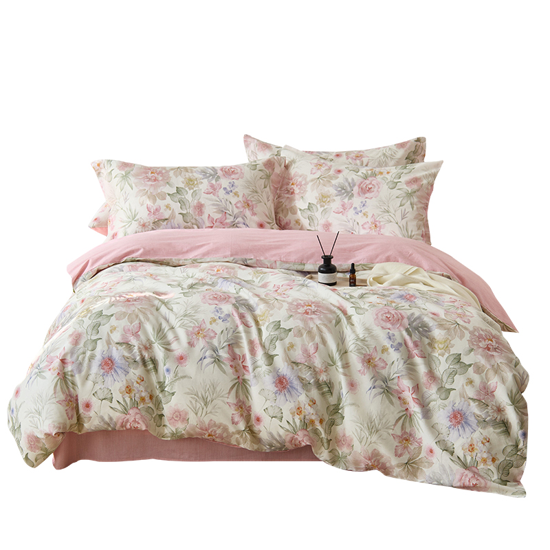 恒源祥 HYX378TJ 1.5-1.8米床 全棉抗菌A类四件套 被套：200*230cm 春风和煦（单位：套）