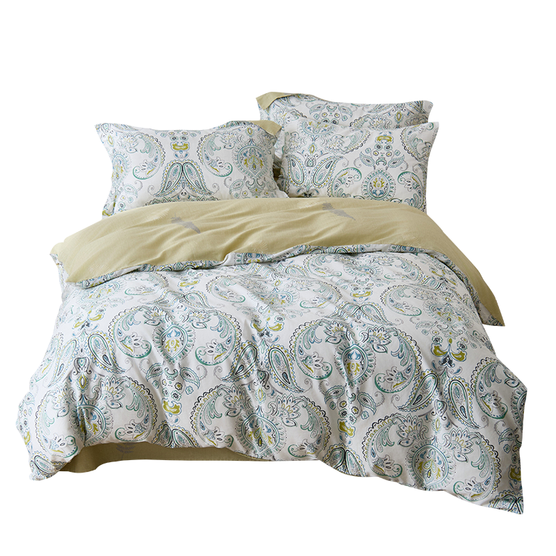 恒源祥 HYX375TJ 1.5-1.8米床 全棉抗菌A类四件套 被套：200*230cm 南岛小镇（单位：套）