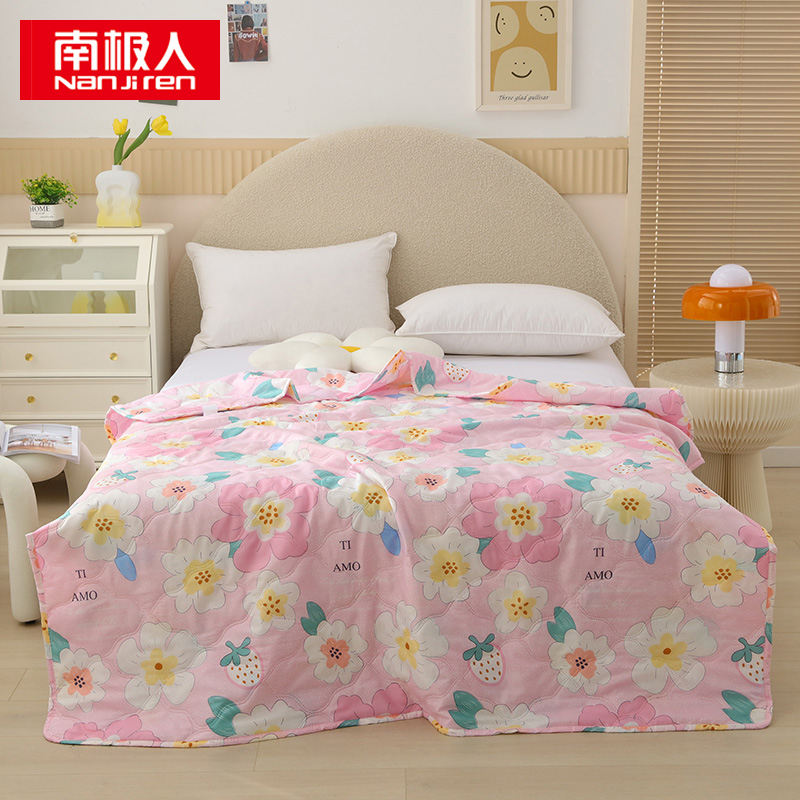 南极人 N02042-2 200*230cm 舒适清爽透气空调被 繁花似锦（单位：床）