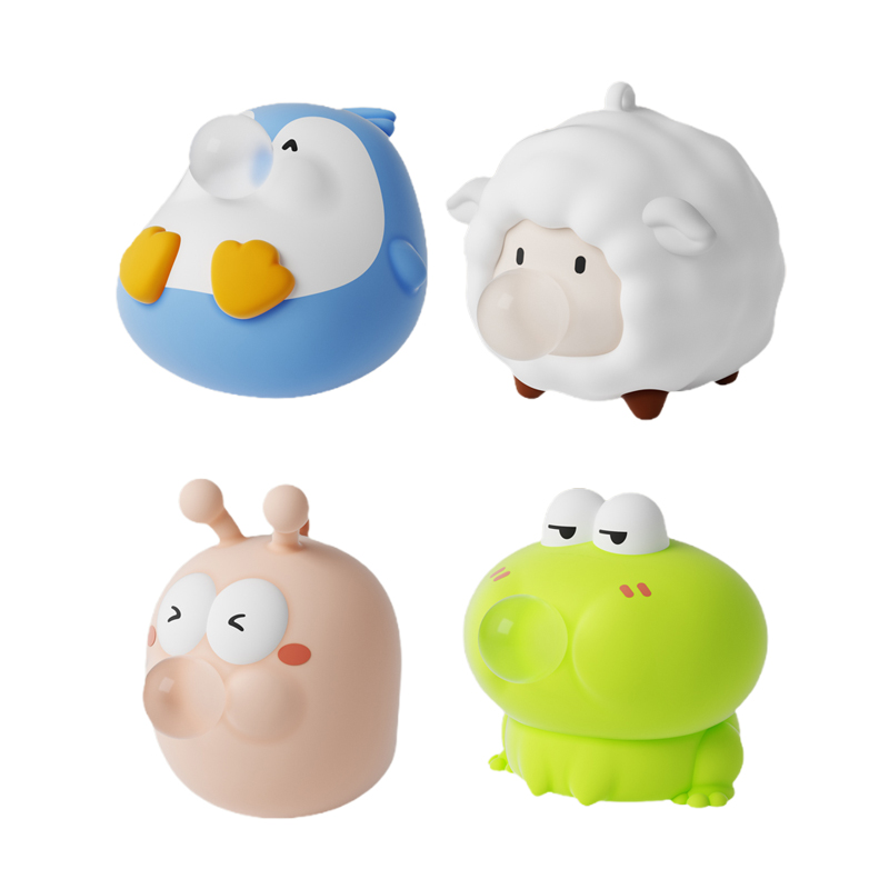 婴侍卫（BBG） K085 3只装 解压玩具吹泡泡捏捏乐 混色（单位：套）