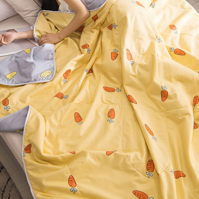 南极人 N02009-4 200*230cm AB版透气亲肤空调被 胡萝卜（单位：床）