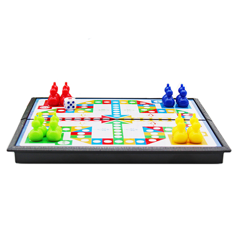 婴侍卫（BBG） QQL717 19.5*19.5*1.7cm 便携飞行棋 混色（单位：套）