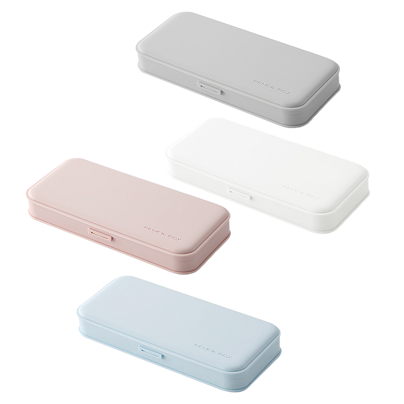 婴侍卫（BBG） GH-6552 20.5*9*2.8cm 简约多功能文具盒 混色（单位：个）