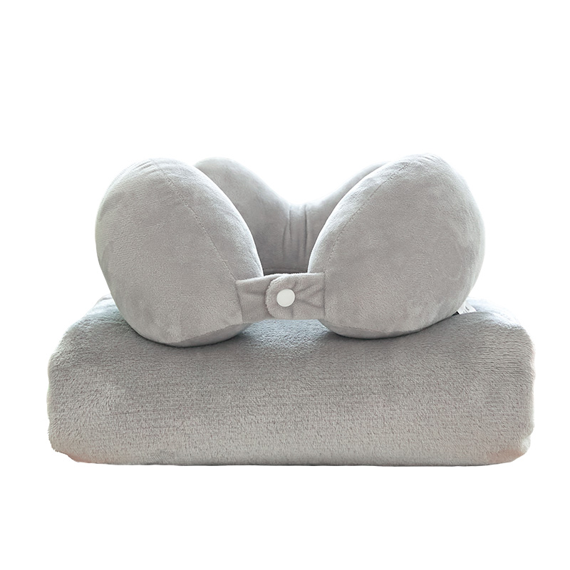 巴米樂（BAMILE） BNL-HJZ6D36 2件套 护颈枕+休闲毯 灰色（单位：套）