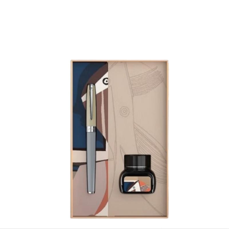 毕加索（pimio） T717  20ml墨水/明尖0.5 钢笔 莫兰迪灰（单位：套）