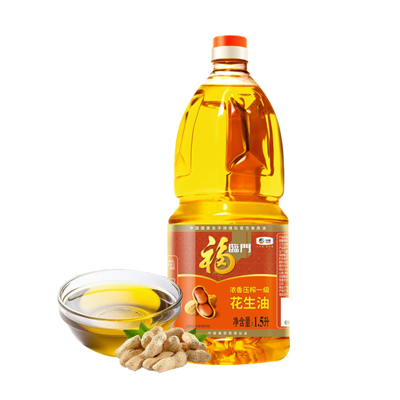 福临门 花生油 1.5L 浓香压榨一级 红色（单位：瓶）