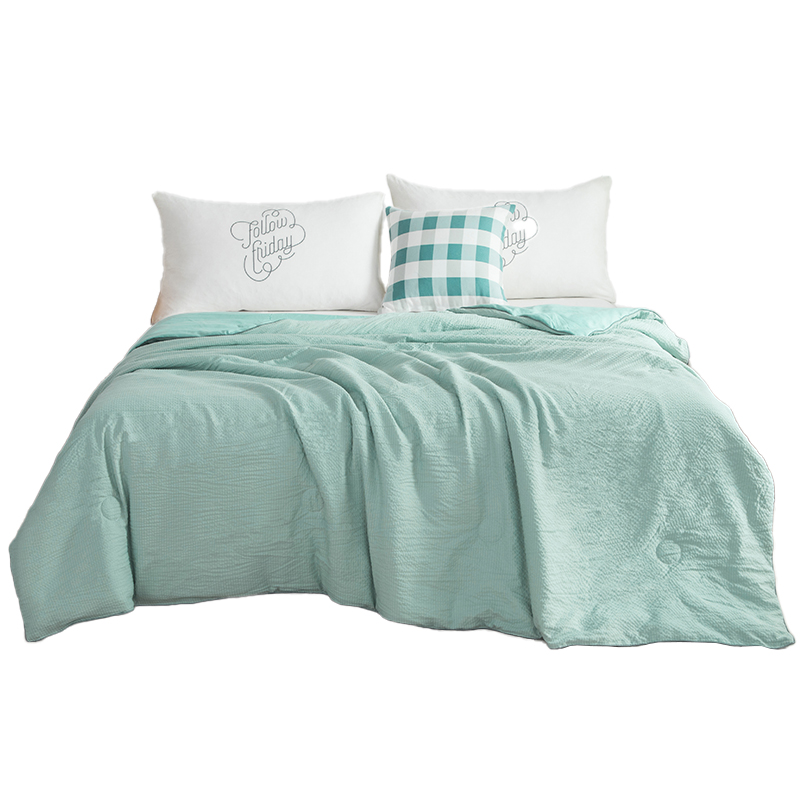 无印良品 HOME MJH-B2503 200*230cm 睡眠被 纯色 湖水蓝（单位：床）