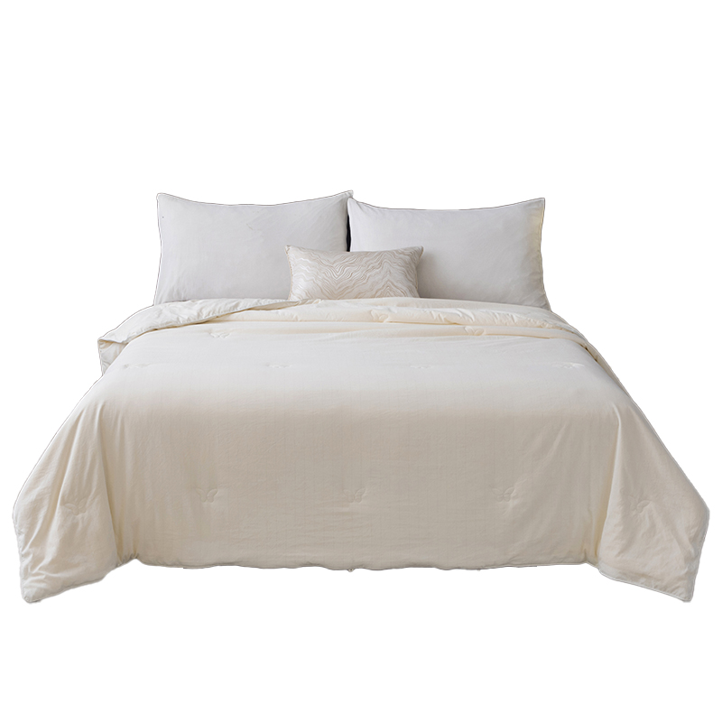 无印良品 HOME MJH-B2507 200*230cm 蚕丝被 米色（单位：床）