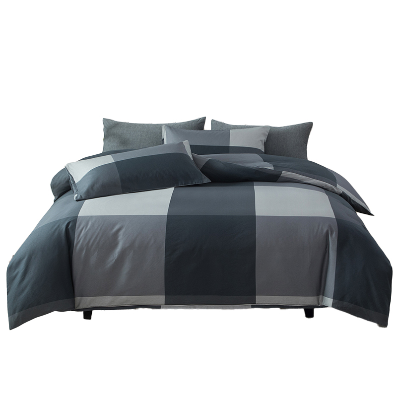 无印良品 HOME MJH-T2506 200*230cm 四件套-浅墨  混色（单位：套）