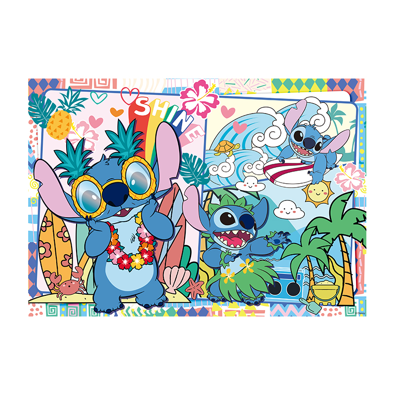 古部 11DF5002927 史迪奇500片盒装拼图 8岁以上儿童益智玩具 彩色（单位：盒）