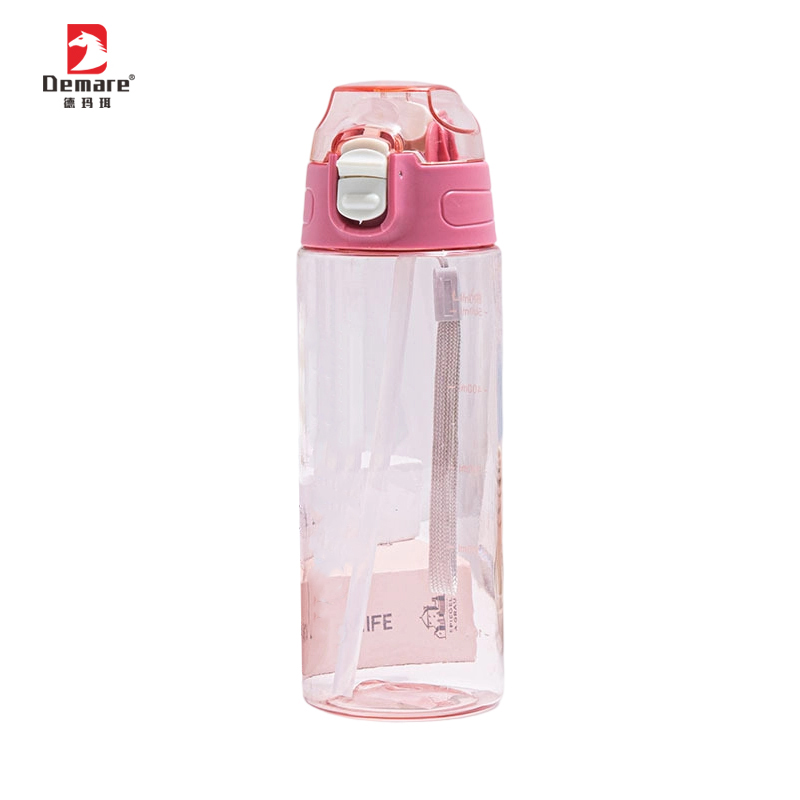 德玛珥（DEMARE） DEM-BZ15000 600ML 弹盖吸管杯 粉色（单位：个）