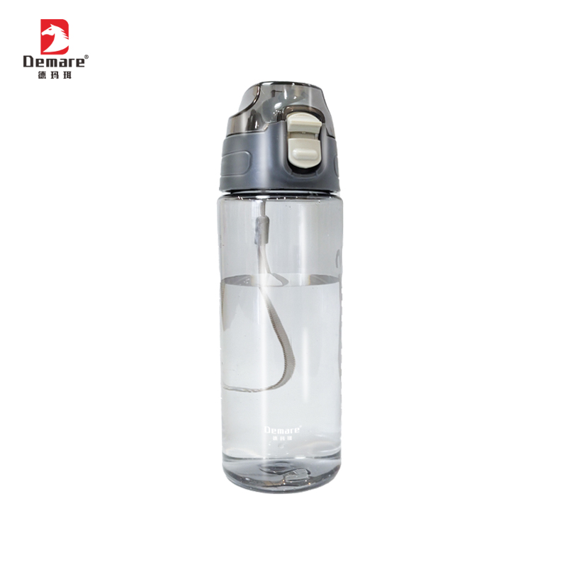 德玛珥（DEMARE） DEM-BZ15000 600ML 弹盖吸管杯  珍珠灰（单位：个）