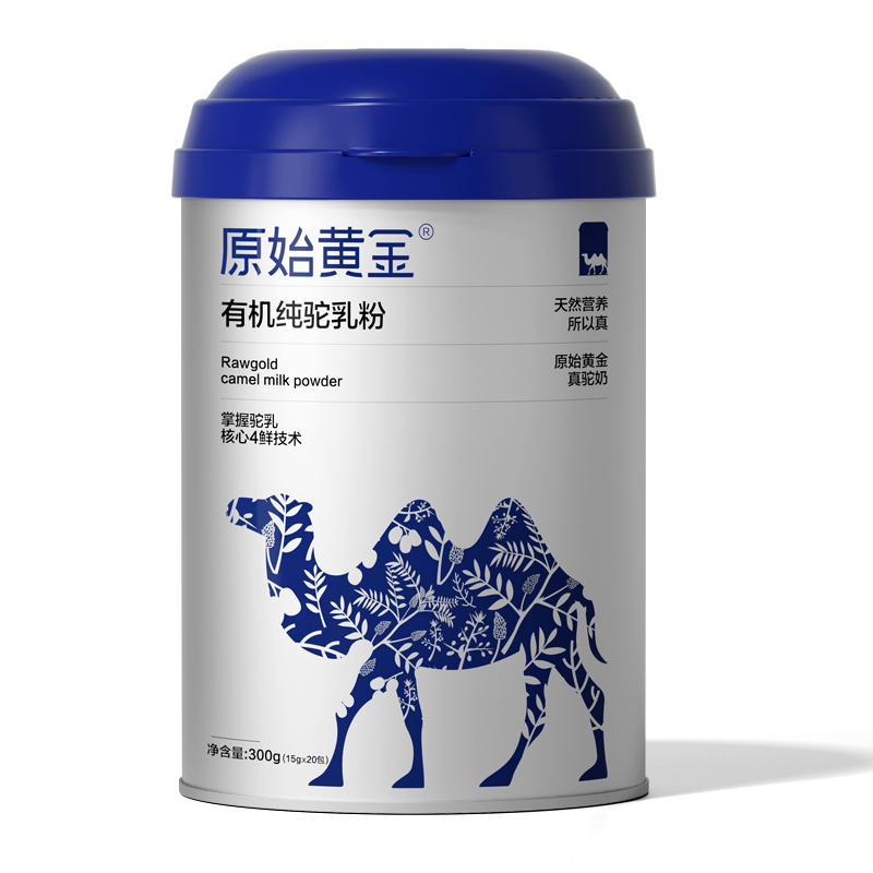 原始黄金 YS11-09-258 300g/6罐 有机纯驼乳粉 白色（单位：组）