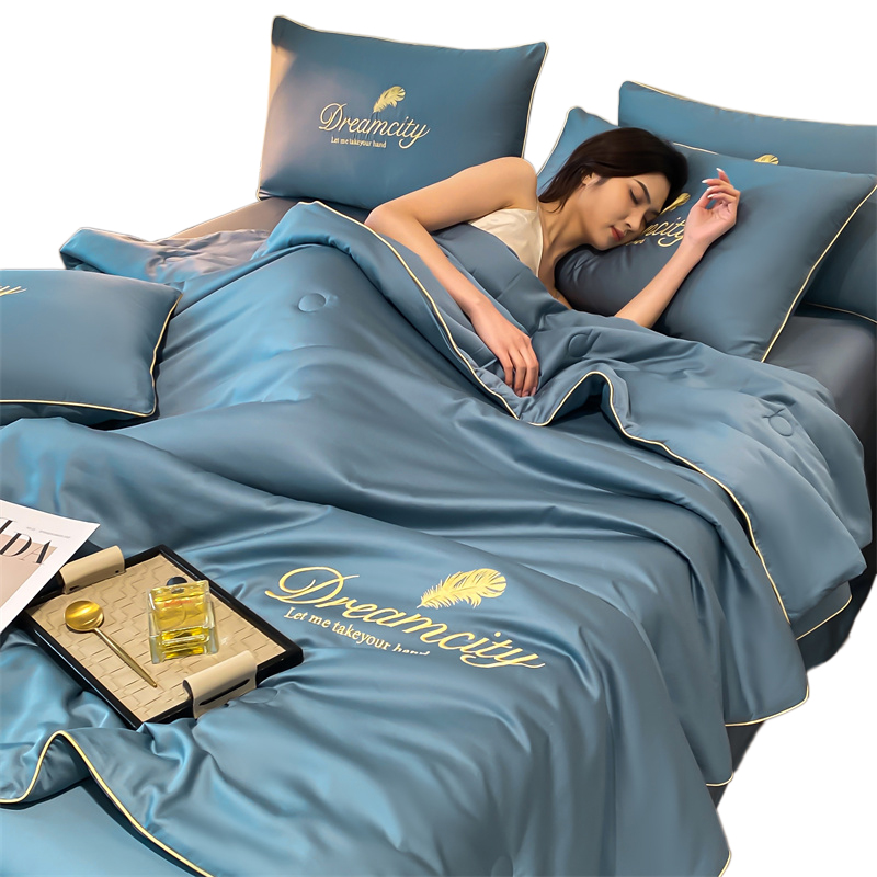 Tri-polar 水洗冰丝夏凉被 TP2738 150*200cm 150*200cm 宾利蓝（单位：张）