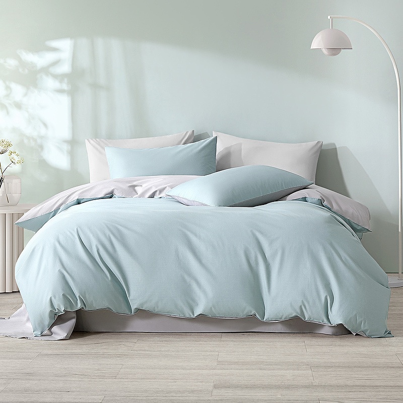 水星家纺 552961 220cm&times;240cm A类兰精天丝棉四件套 绿色（单位：套）