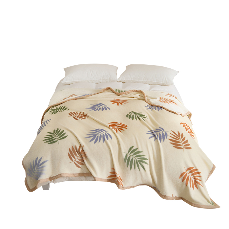 恒源祥 HYX053MT 180*200cm 抗菌A类绒毯  叶韵（单位：条）