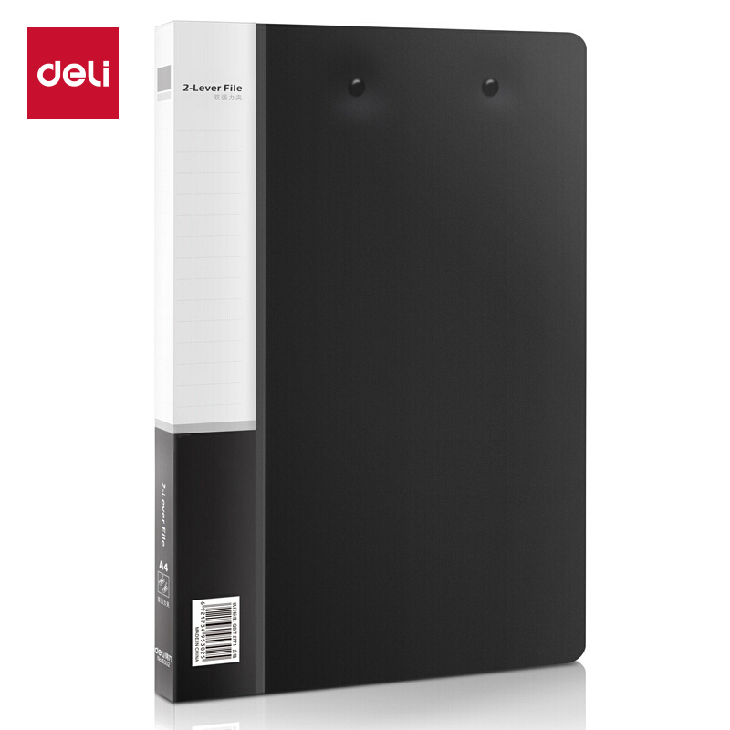得力(deli) 5302 A4 文件夹  黑色（单位：只）