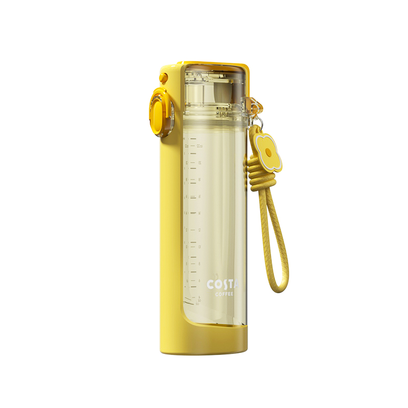 COSTA CDSL24017-YL 700ml 大方杯 塑料杯  鹅黄蜜柚（单位：个）