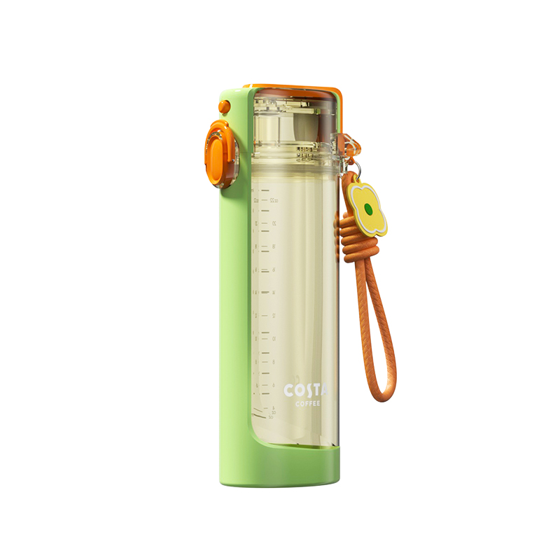 COSTA CDS23097-GR 700ml 大方杯 塑料杯  有财花（绿）（单位：个）