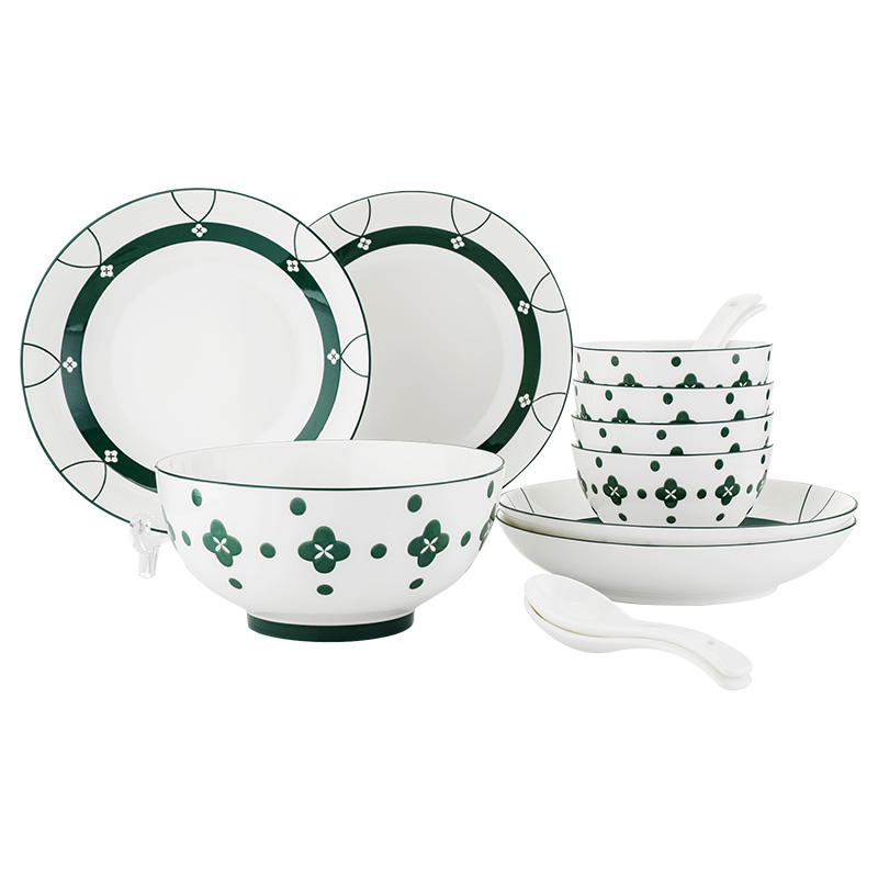 巴米乐（BURNELL） BNL-C309 13件套 餐具套装 白色（单位：套）