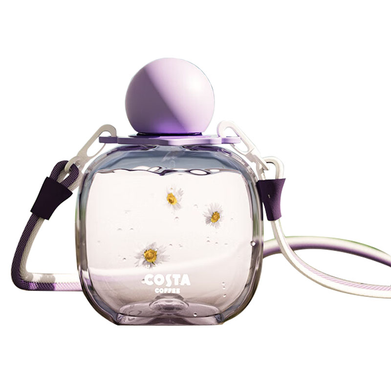 COSTA CDSL24012-PL 730ml 小方杯塑料杯 紫霞微醺（单位：个）