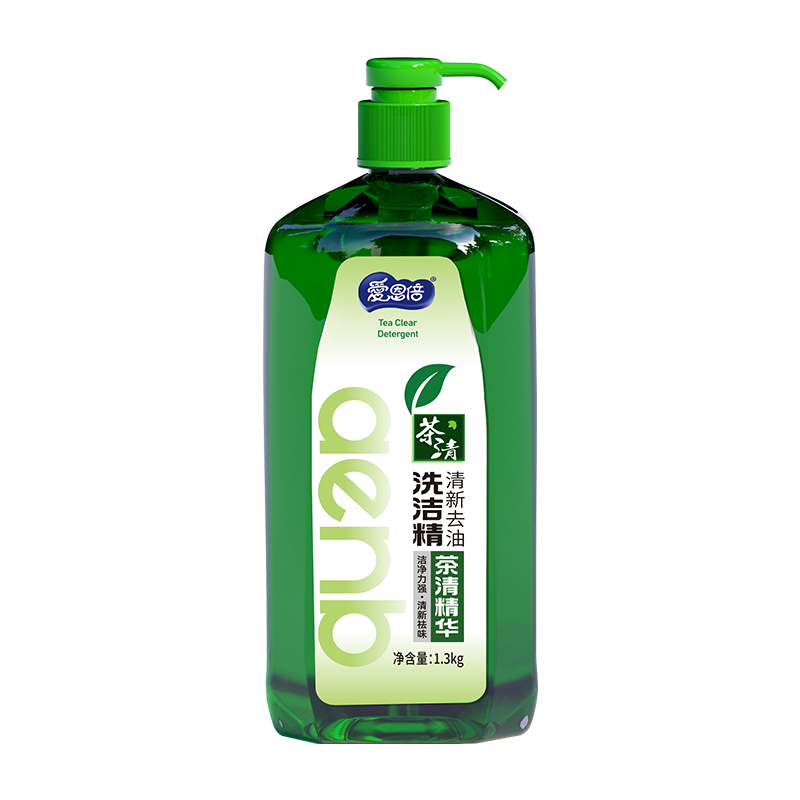 爱恩倍 2DS-XJJ001 1.3kg/瓶*2瓶 茶清洗洁精 灰绿色（单位：组）
