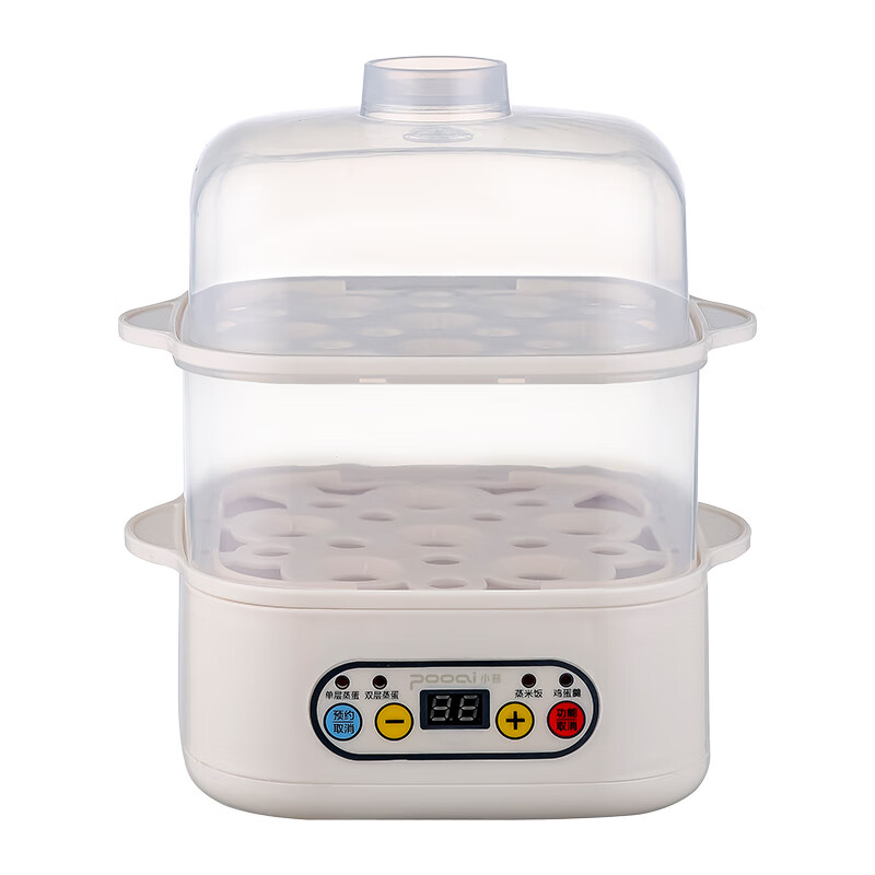   小普（POOAI）  XD501 2.4L 多用途早餐机双层 米白（单位：台）