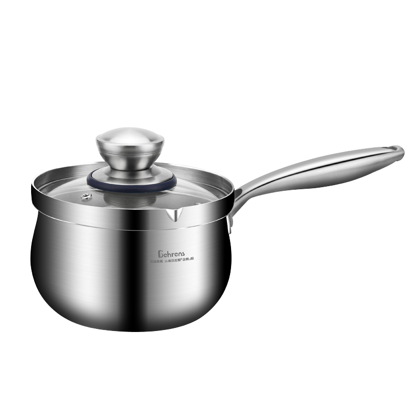 贝伦斯 BLS-GENG16 16cm 企鹅三层钢奶锅 不锈钢色（单位：个）