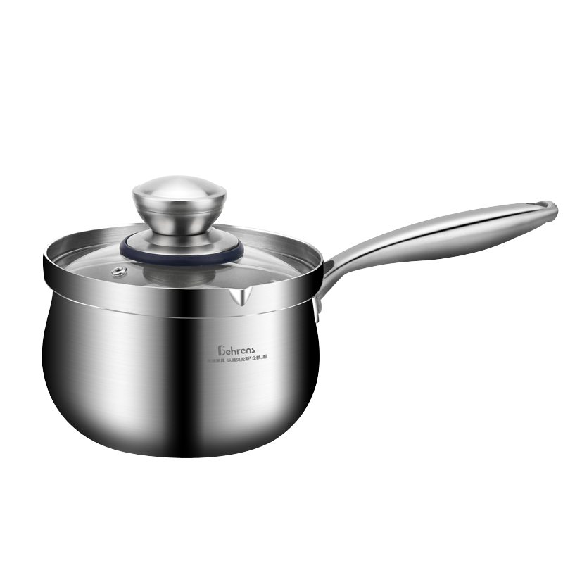 贝伦斯 BLS-GENG18 18cm 企鹅三层钢奶锅 不锈钢色（单位：个）