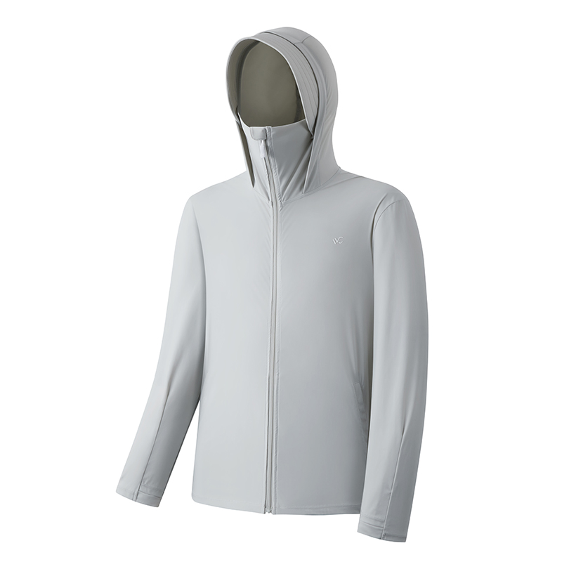 VVC VBA3S168 XL码 冰皮男士防晒衣 浅灰色（单位：件）