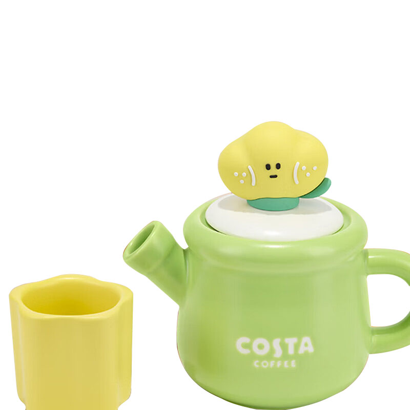 COSTA CDSJ24022-GR 450ml 陶瓷杯壶组合 有财花（单位：套）