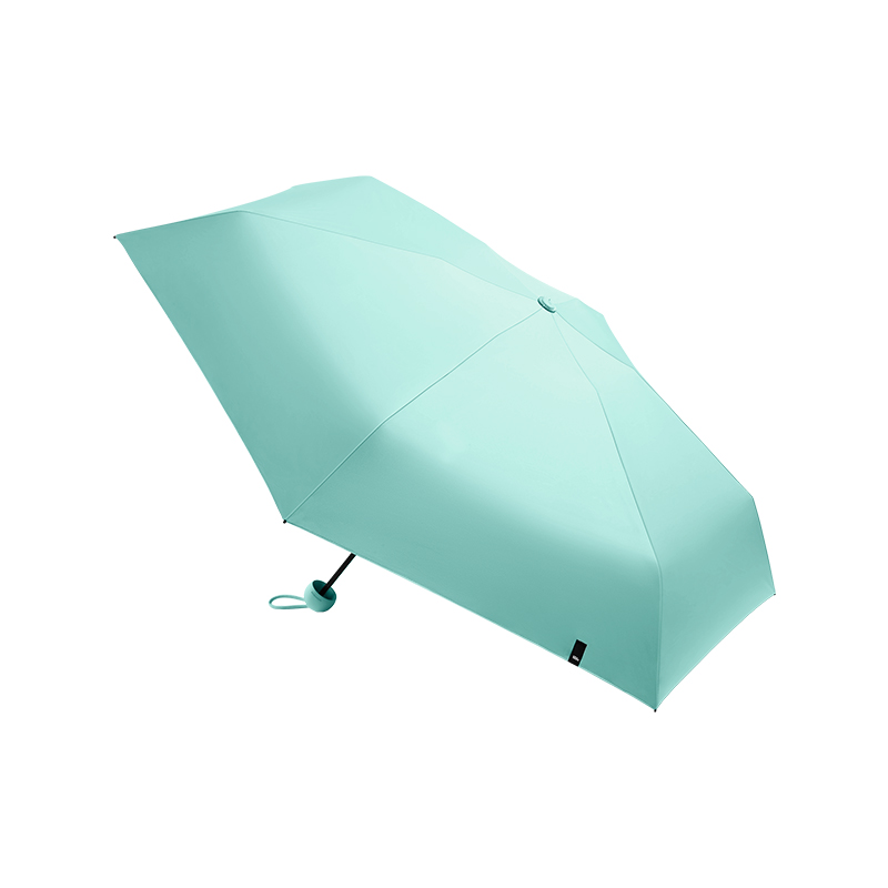 蕉下（beneunder） BM525 UPF50+ 五折黑胶胶囊防晒伞  清潭绿（单位：把）