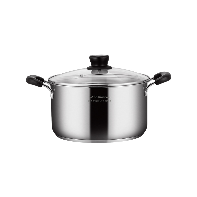 贝伦斯 BLS-OST105 22cm 欧式汤锅 不锈钢色（单位：个）