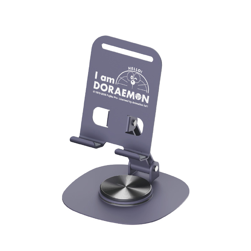 ROCK RPH1018 产品尺寸:约94*82.3*36.5mm 迷你金属桌面支架  紫色（单位：个）