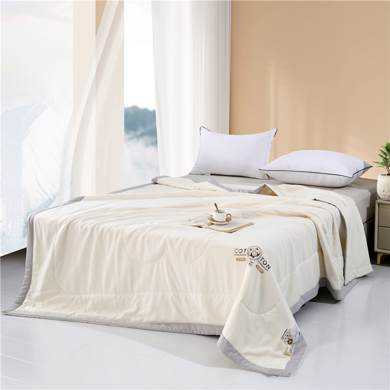 紫罗兰/VIOLET 生态棉花被 13222 150*200cm 米色（单位：床）