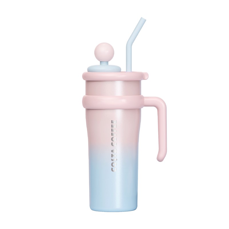 COSTA CDBW24046-PK&BL 圆球款1.25L 巨无霸保温杯  梦幻波波（单位：个）