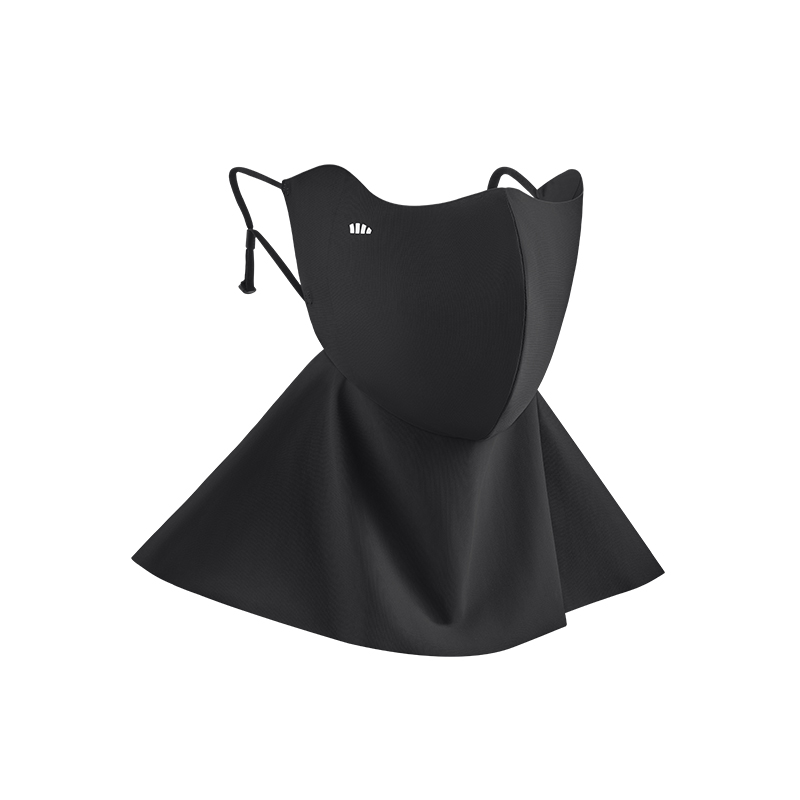 蕉下（beneunder） 轻凉护颈防晒口罩 AL219 F均码 漫暮黑（单位：件）