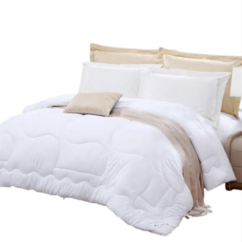 富安娜 超柔舒爽七孔 203*229cm 超柔舒爽七孔四季被 白色 白色（单位：床）