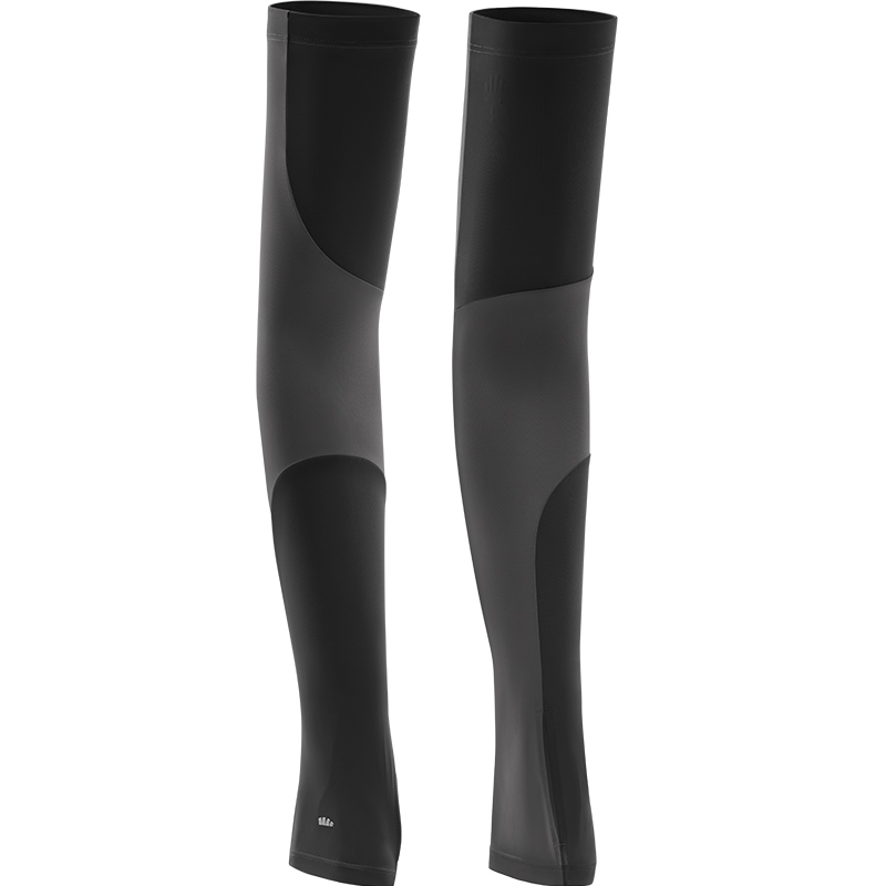 蕉下（beneunder） AL369 XL码 男士两穿指洞防晒袖套 漫暮黑（单位：双）