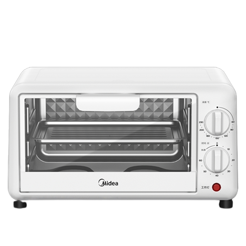 美的（Midea） PT10K1 10L 电烤箱 白色（单位：个）