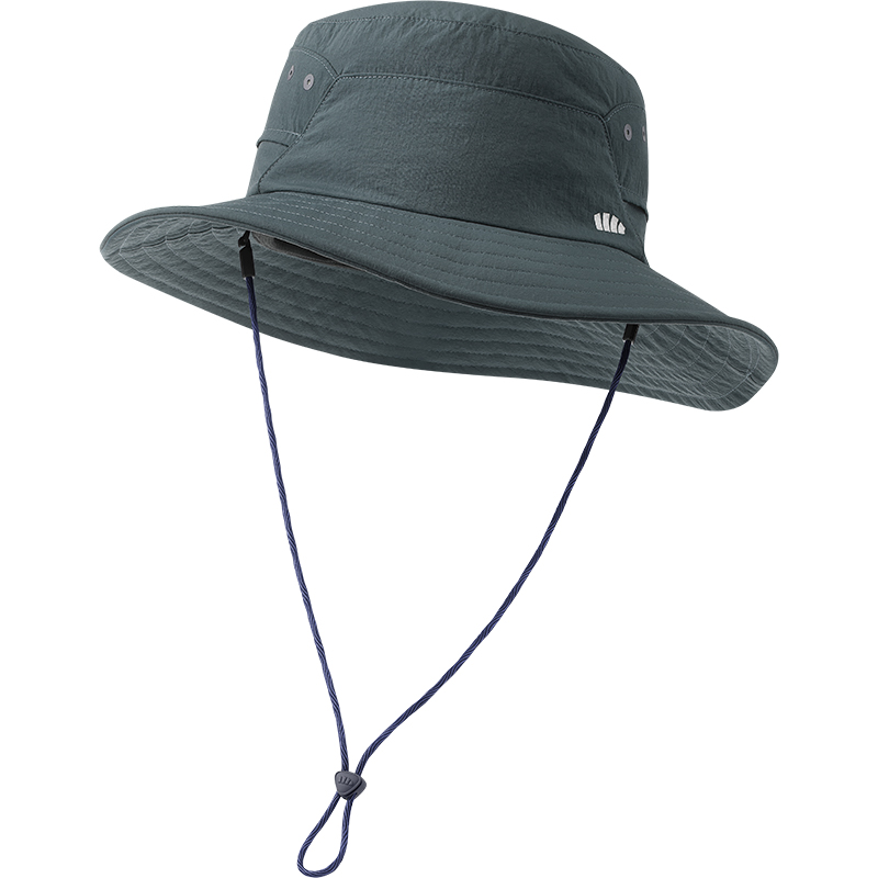 蕉下（beneunder） TS730 XF码 男士透气渔夫防晒帽 深蓝灰（单位：顶）