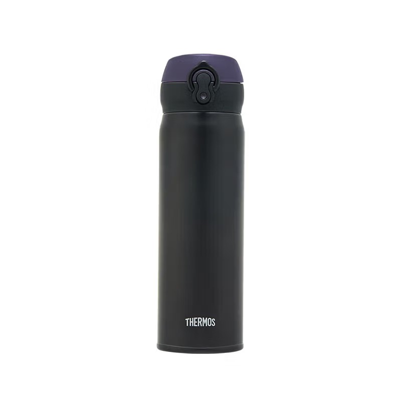 膳魔师（THERMOS） 真空不锈钢保温杯 JNL-500S-plus 500ml 黑色（单位：个）