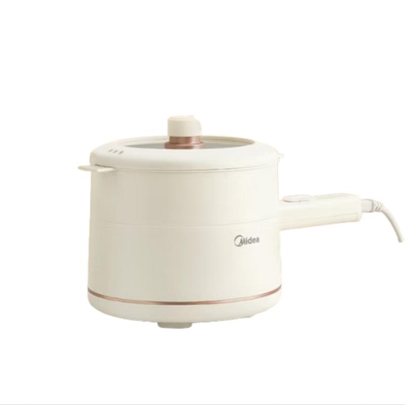 美的（Midea） MC-XZE2017 1.6L 多功能多用途 电蒸锅 白色（单位：个）
