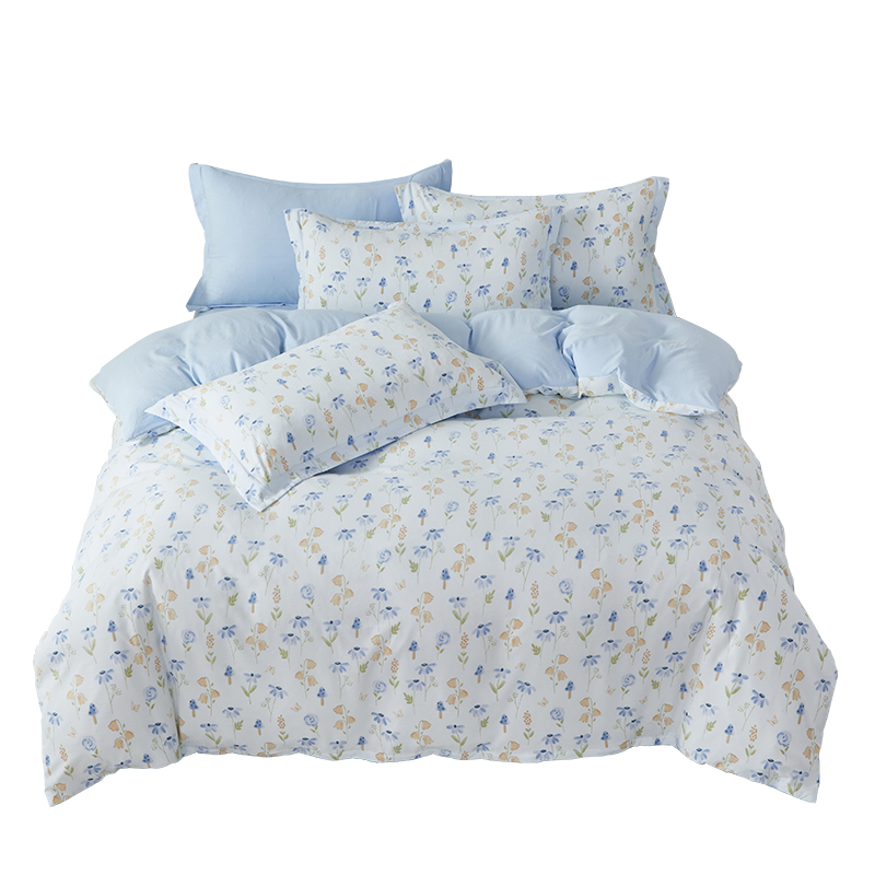 恒源祥 HYX452TJ 1.5-1.8米床 A类抗菌磨毛四件套 被套:200x230cm 半夏（单位：套）