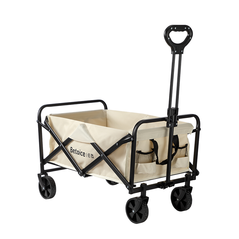 佰造 BZ-HW180 73&times;49.5&times;80cm 折叠移动小推车  米色（单位：辆）