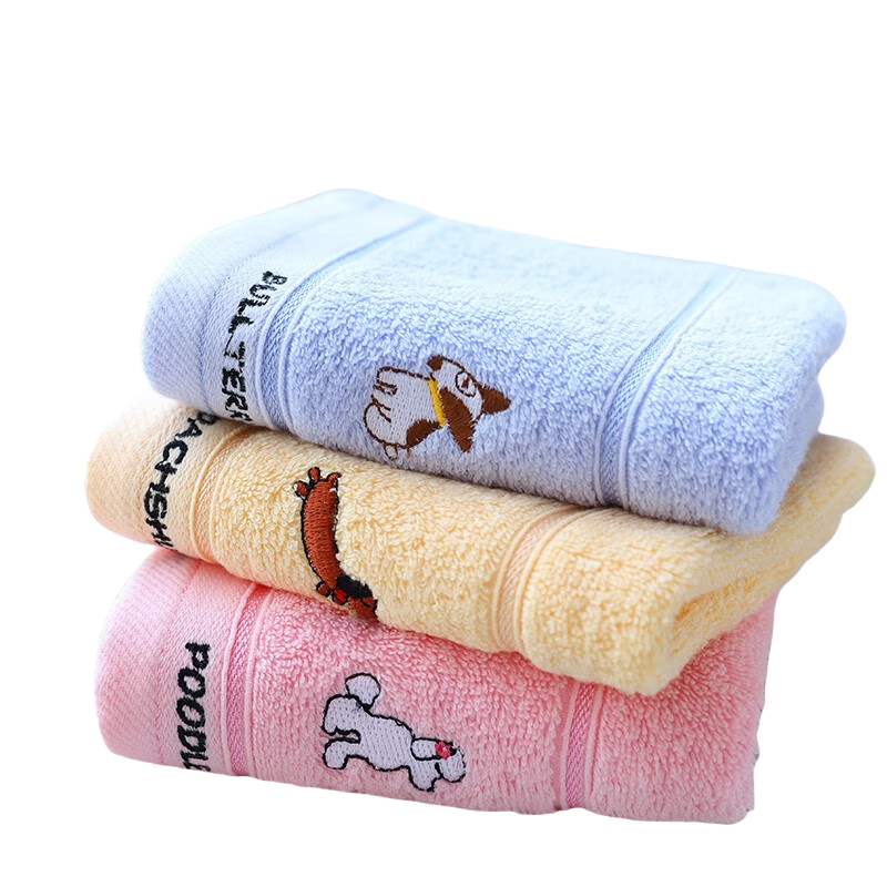 洁丽雅（Grace） A类儿童毛巾 E3112 3条装 混色（单位：组）